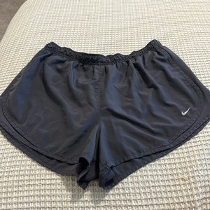Charcoal gray Nike shorts